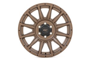 Wheel - Rough Country - 90 Series | One-Piece | 18x9 | 5x5 | 0mm - Bronze